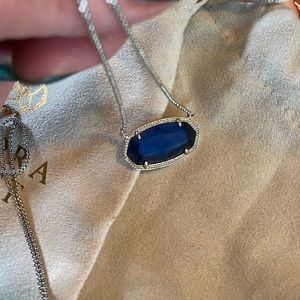 Delaney adjustable blue silver